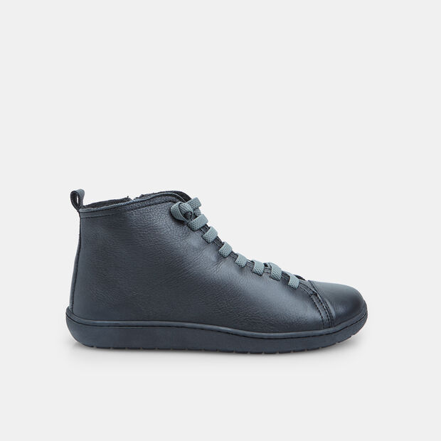 Dámské kotníkové boty Barefoot s teplou podšívkou, černá