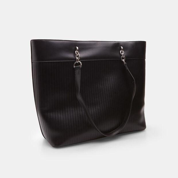 D&aacute;msk&aacute; shopper kabelka Baťa, čern&aacute;