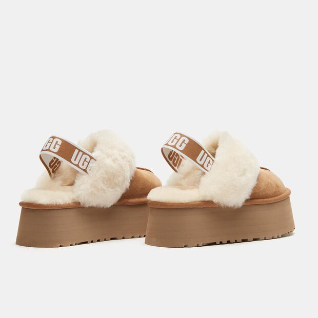 Mules pantofle pro ženy UGG Funkette , p&iacute;skov&aacute;