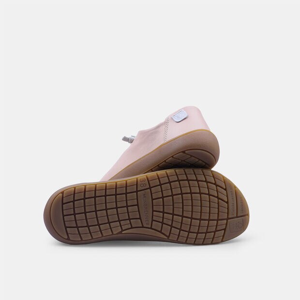 D&aacute;msk&eacute; kožen&eacute; barefoot tenisky Weinbrenner, růžov&aacute;