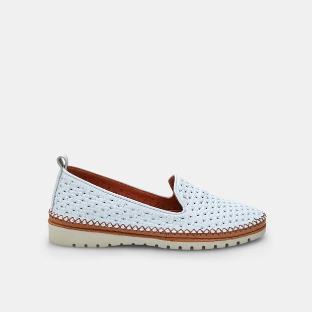 D&aacute;msk&eacute; kožen&eacute; casual loafery Baťa, b&iacute;l&aacute;