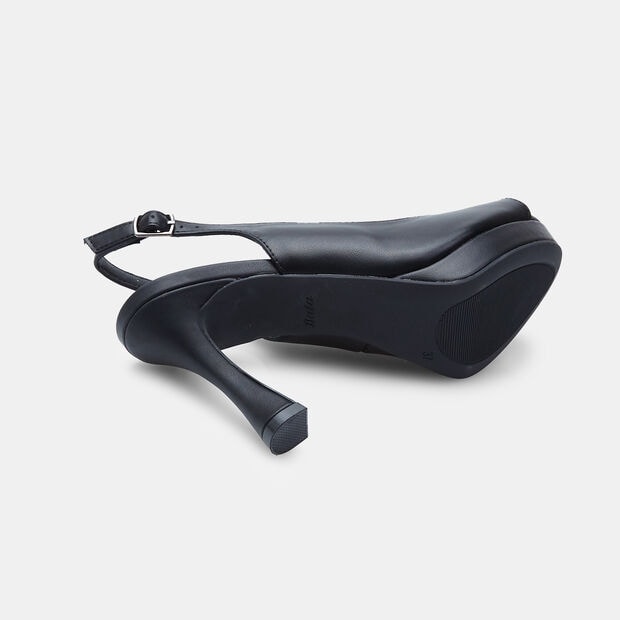 D&aacute;msk&eacute; slingback sand&aacute;ly , čern&aacute;