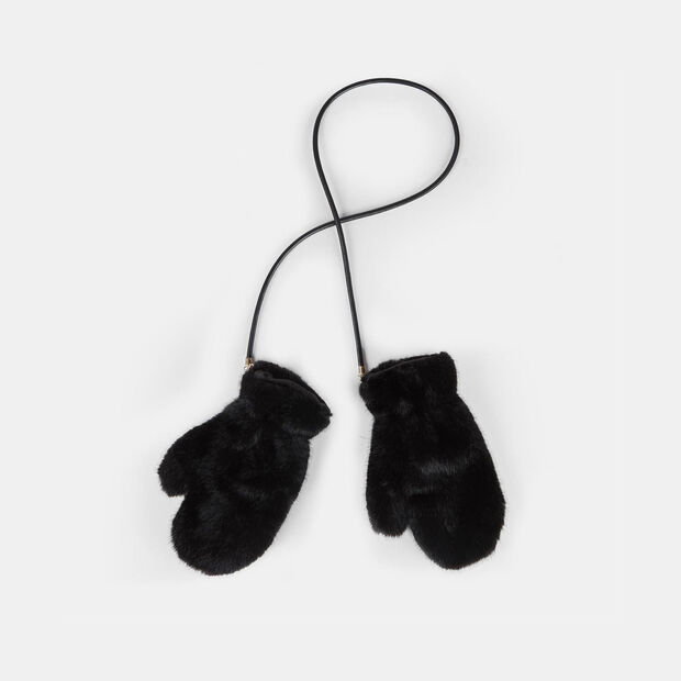 Dámské rukavice na šňůrce, vícebarevné