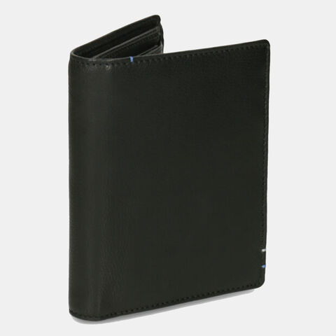 Pánská kožená peněženka, černá