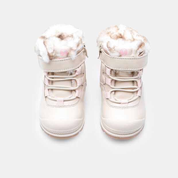 Dívčí zimní kotníková obuv Bubblegummers, bílá