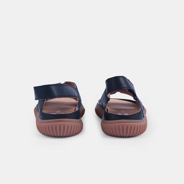 D&aacute;msk&eacute; kožen&eacute; barefoot sand&aacute;le Weinbrenner, čern&aacute;