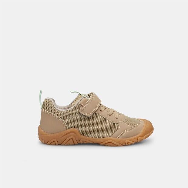 Dětsk&eacute; barefoot hybrid tenisky Baťa, hněd&aacute;