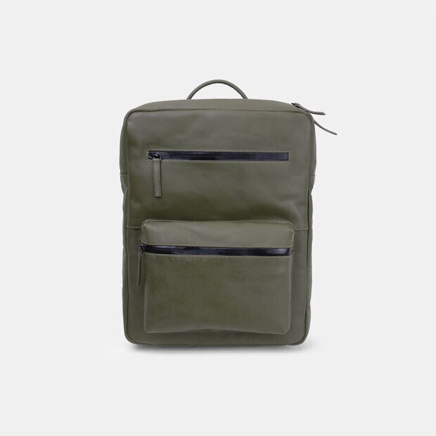 Kožen&yacute; batoh na notebook či dokumenty, 