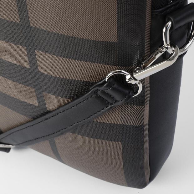 Crossbody obal na notebook Baťa, hněd&aacute;