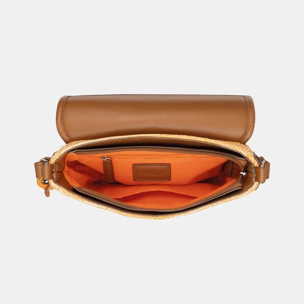 Crossbody letn&iacute; kabelka Gabor Eleanor, oranžov&aacute;