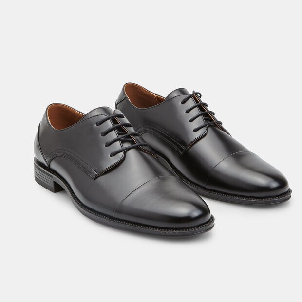 Chaussure &agrave; lacets pour homme Bata, Noir