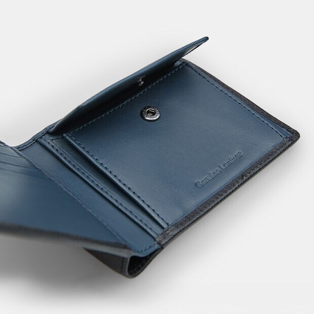 Men's leather wallet Bata, Black