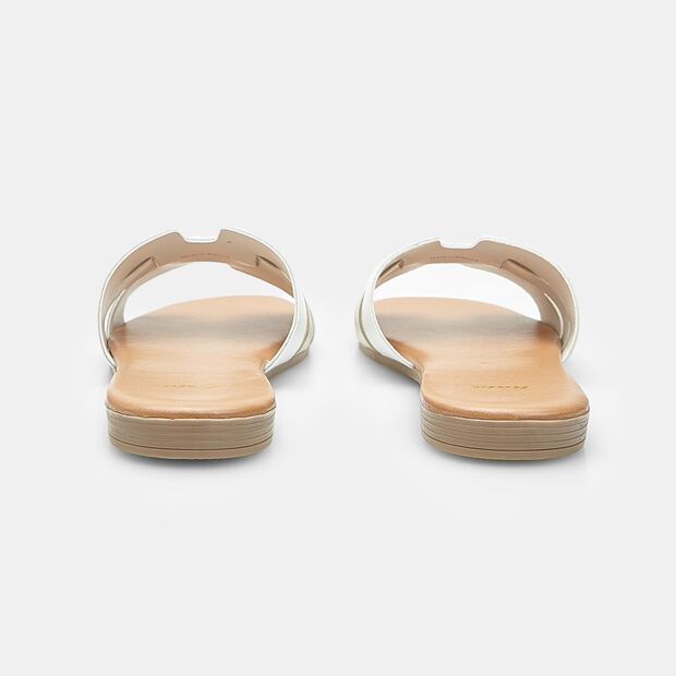 Women's slipper with Bata strap, White