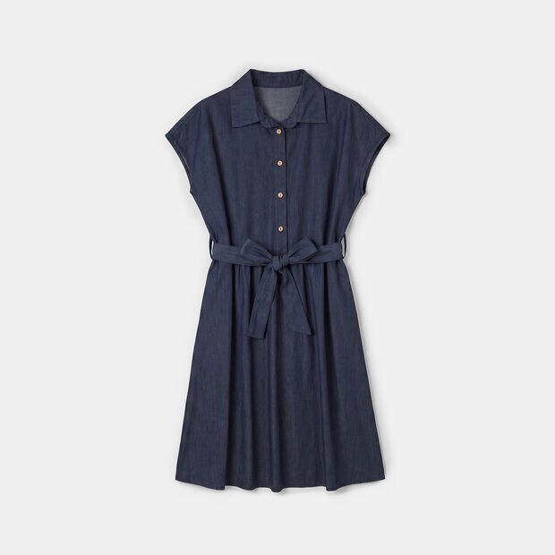 Damen-Denimkleid Origini, Blau