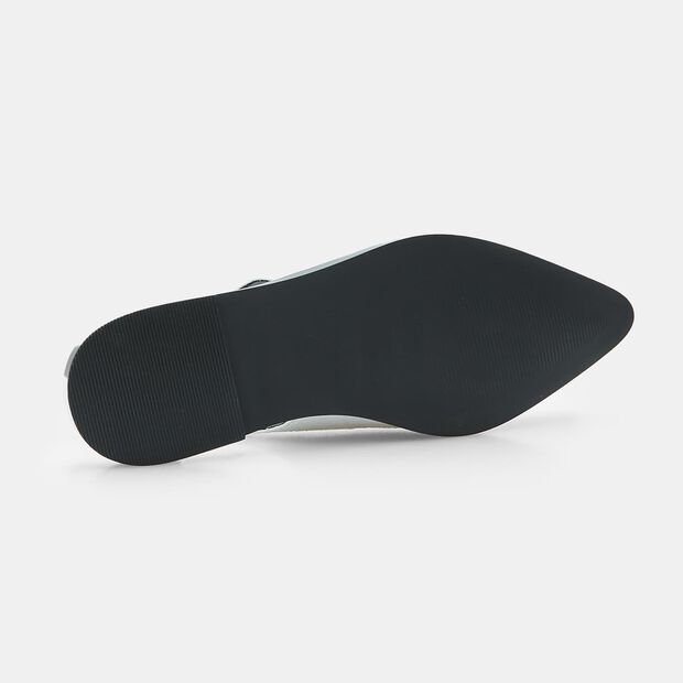 BATA Damen Slingback Ballerinas, Wei&szlig;