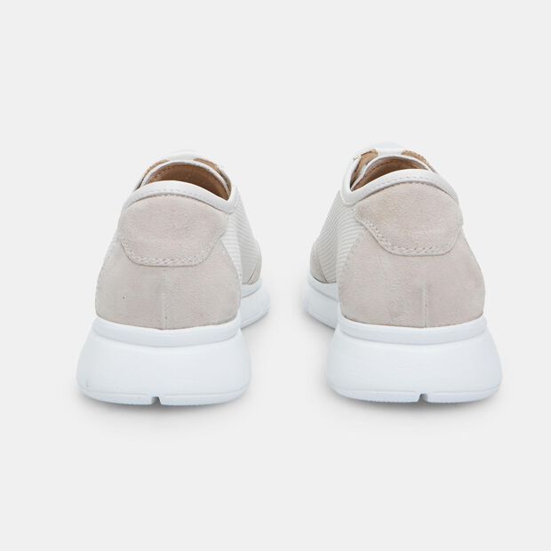 Damenschuhe aus Leder, Beige