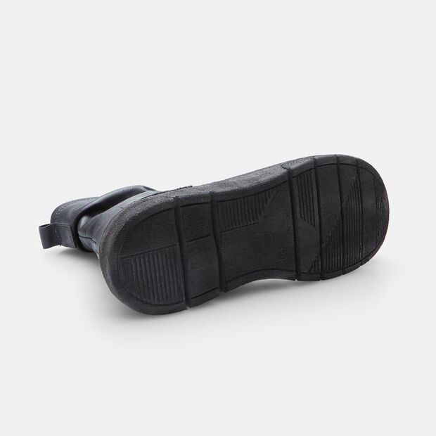 Women's Lace-up Ankle Boots, Black