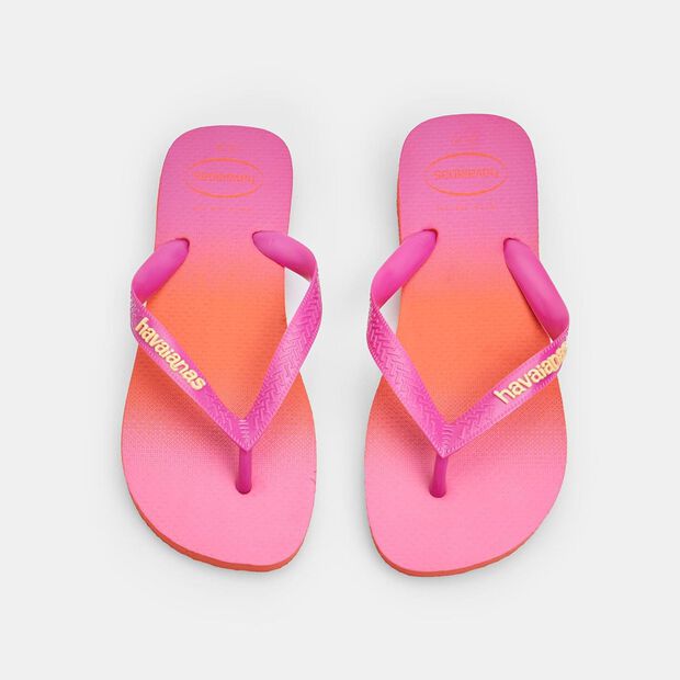 Damen Havaianas Top Fashion Flip Flops, Orange