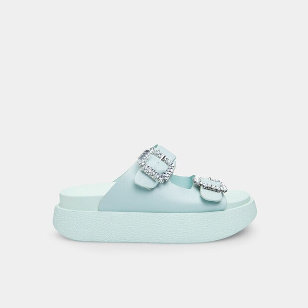 Bata Red Label Women's Mule with 3 cm platform, Blue