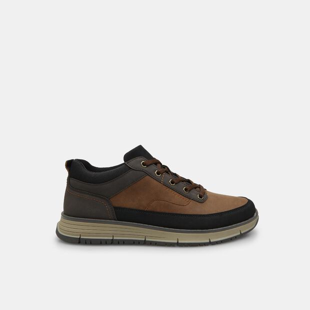 Men's Lace-Up Ankle Boot BATA, Brown