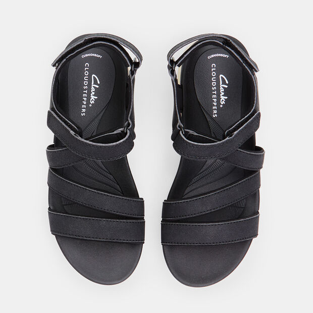 Clarks Glide Hi Ella Women's Sandal, Black