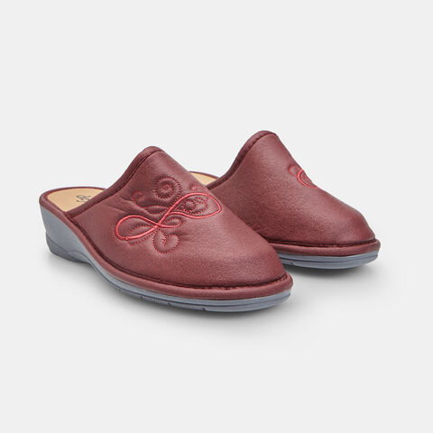 Women's De Fonseca Slipper, Bordeaux