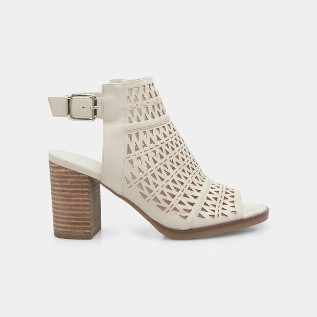 Damensandale mit 8 cm Absatz BATA, Beige