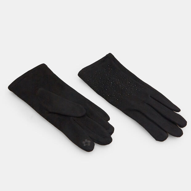 LADIES' FABRIC GLOVE, Multicolor