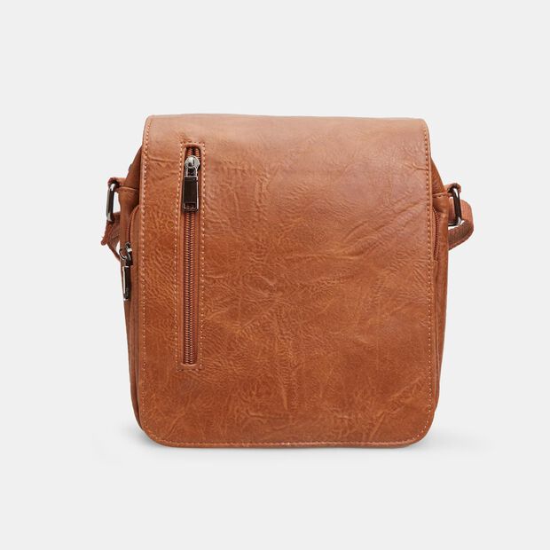 Men's Shoulder Bag, Tan