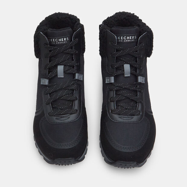Skechers Uno Rugged Damen Sneaker, Schwarz