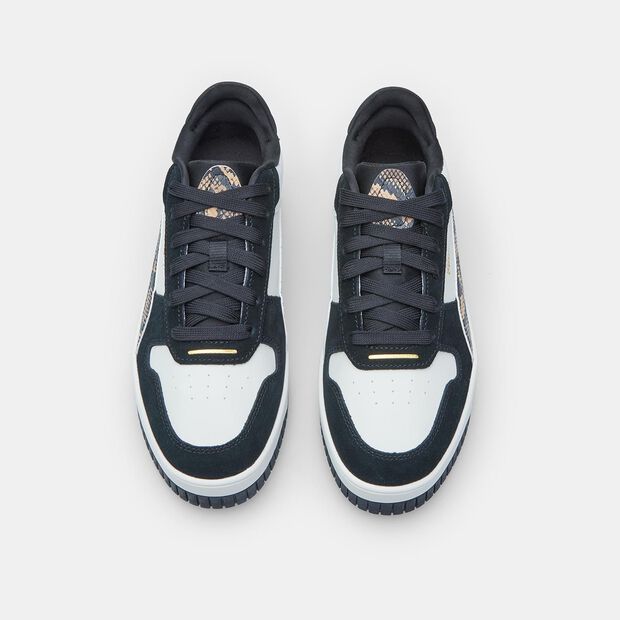 PUMA Carina Street Snake Chic Damen Sneaker, Schwarz