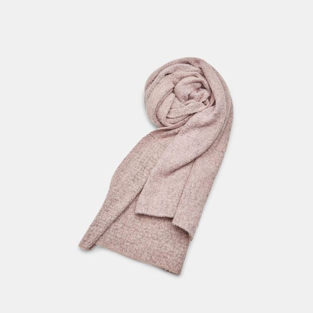 Damen Schal mit Boucl&eacute;-Effekt, Mehrfarbig