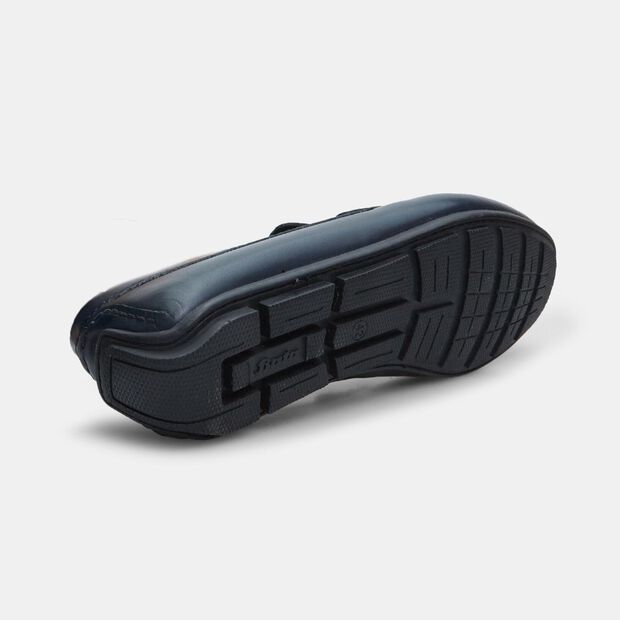 BATA Herren Leder Mokassins, Blau