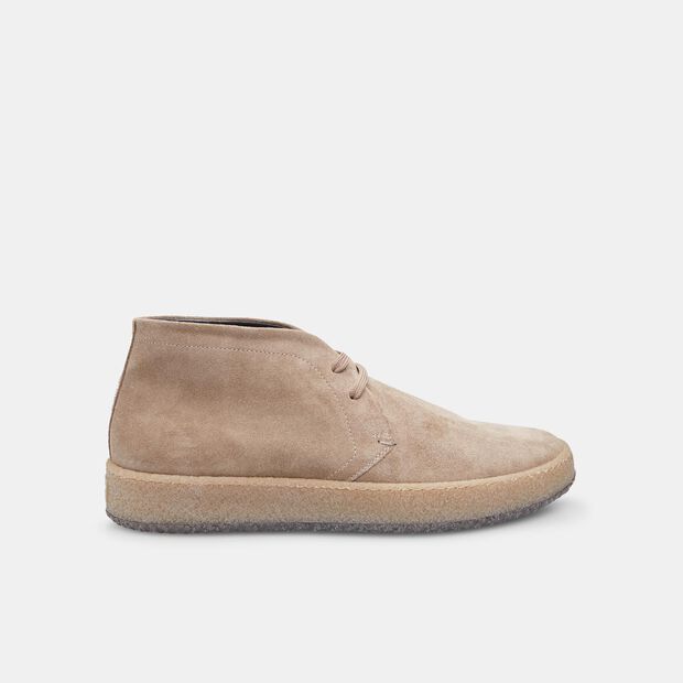 Men's Suede Lace-Up BATA, Beige