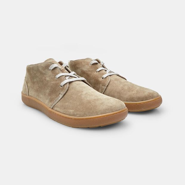 BATA Barefoot Herren Wildlederschuhe, Hellbraun