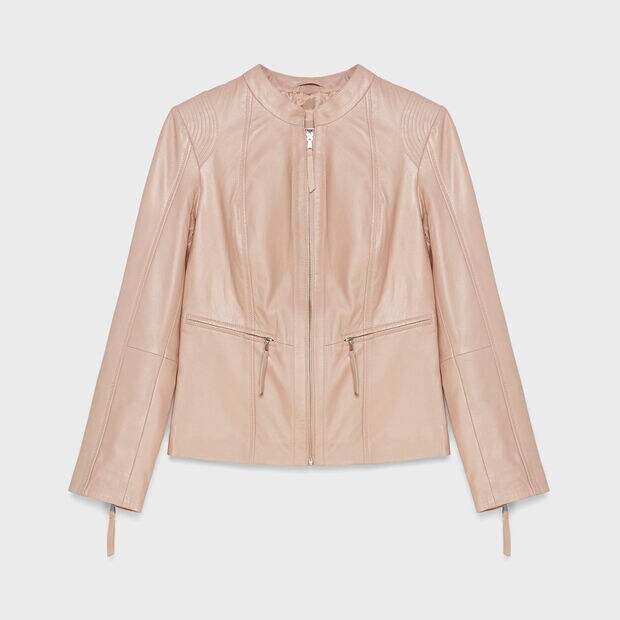 Leather jacket, Pink
