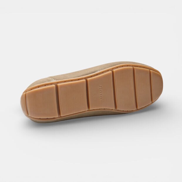 Men's Bata Moccasins, Beige