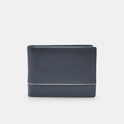 Herren-Lederportemonnaie Bata, Schwarz