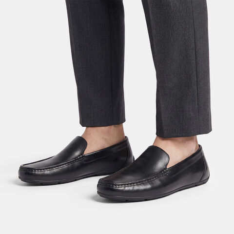 Men's Bata Moccasins, Black