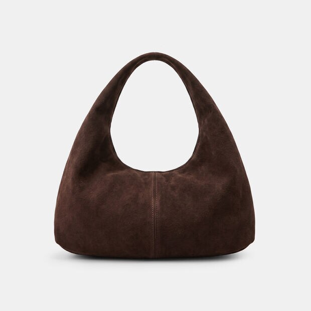 Bata women's suede hobo bag, Brown