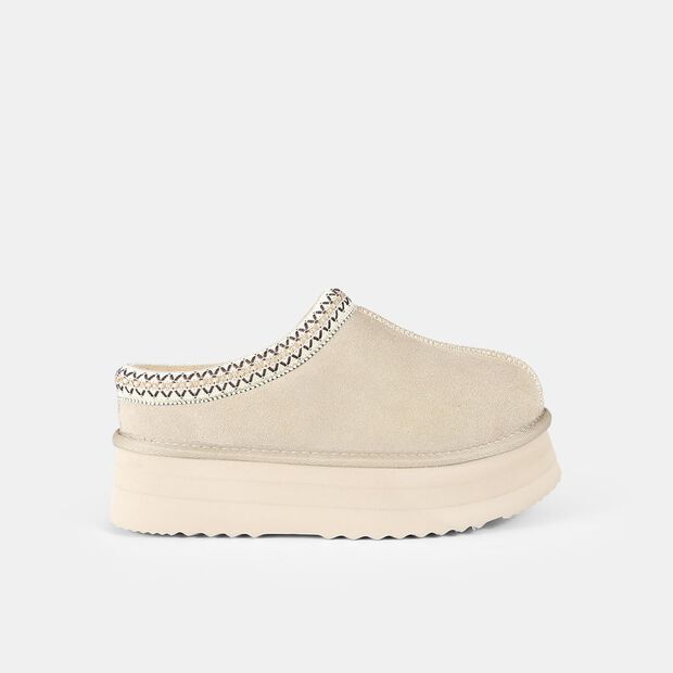 Women's winter mules Weinbrenner, Beige