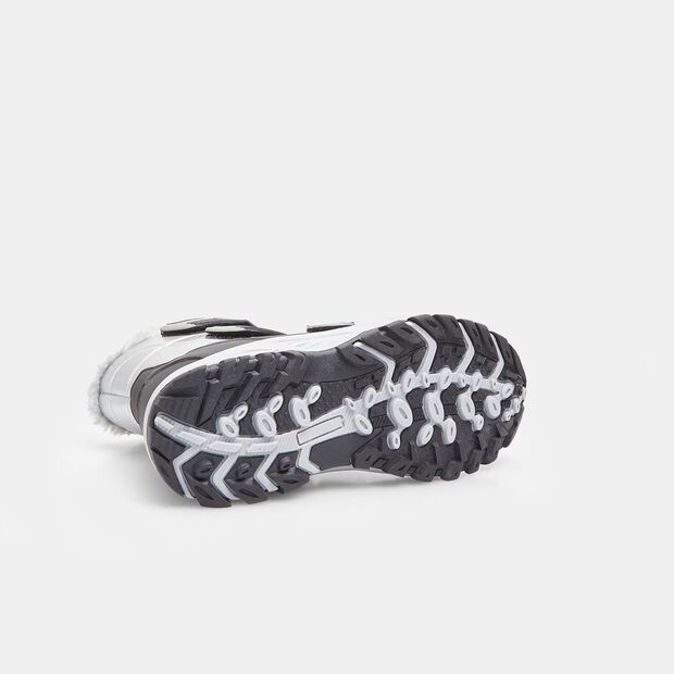 Stiefelette mit Riemen für Jungen, Silber