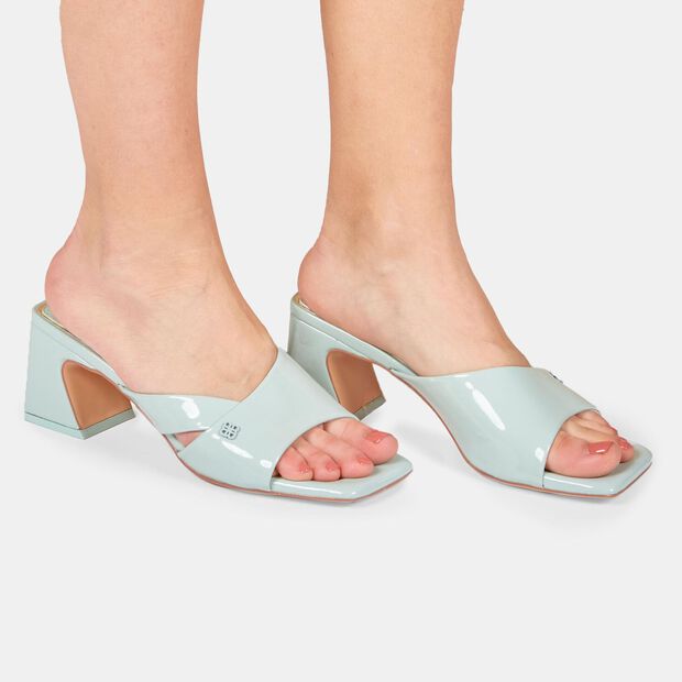Bata Red Label Damen Mule mit 6 cm Absatz, Blau