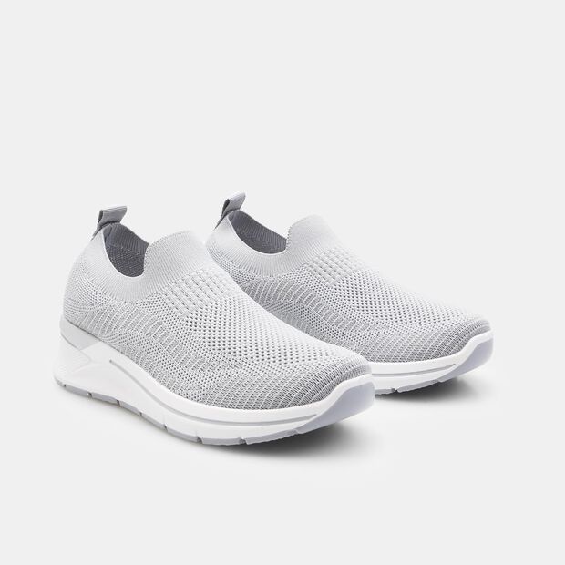 Bata Damen Slip-ons, Silber