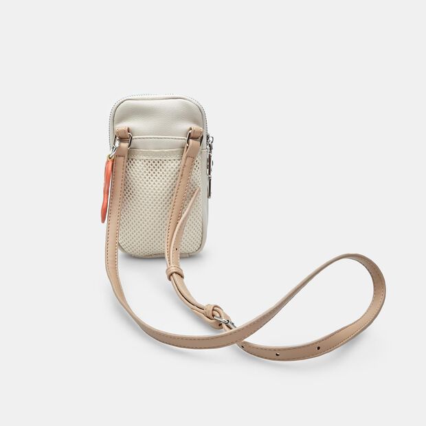 BATA Double Pocket Mini Bag, Beige