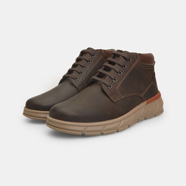 Herren Weinbrenner Lederstiefeletten, Braun