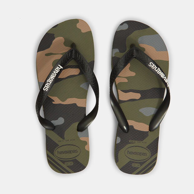 Men's Flip Flops Havaianas Top Camu, Black
