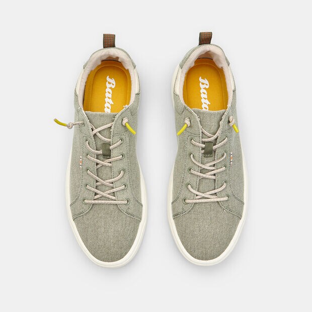 Sneakers comfortables BATA, Kaki