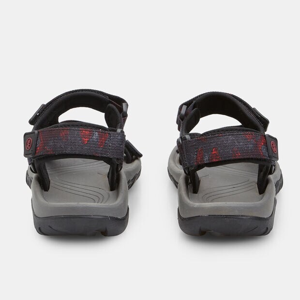 Women's sports sandals with Weinbrenner strap, Black