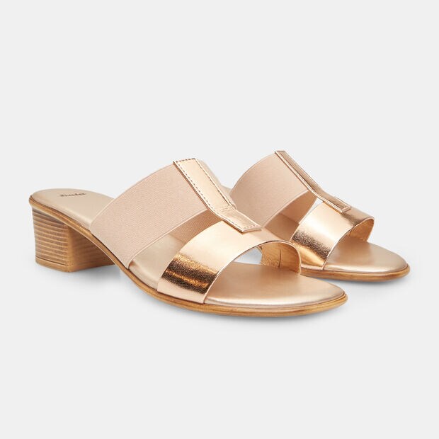 BATA Damen Slipper mit mittlerem Absatz, 